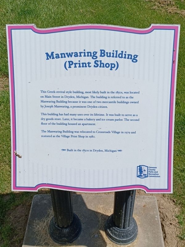 Manwaring Building Marker image. Click for full size.