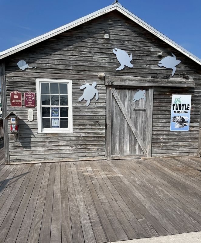 Turtle Kraals Museum Marker image. Click for full size.