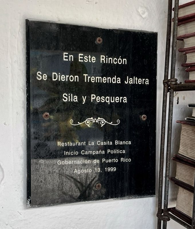 Restaurant La Casita Blanca Marker image. Click for full size.