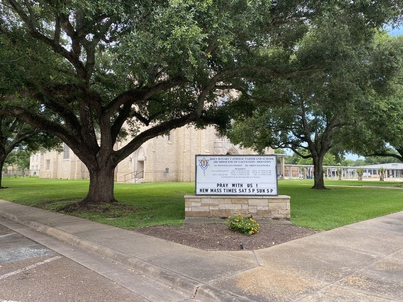 Holy Rosary Catholic Parish Marker image. Click for full size.
