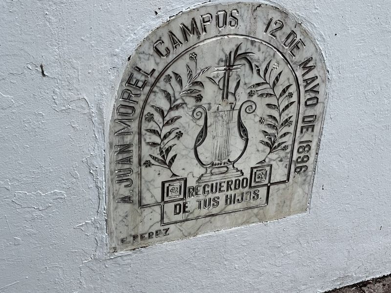 Juan Morel Campos Marker. Click for full size. Juan Morel Campos Marker image. Click for full size.