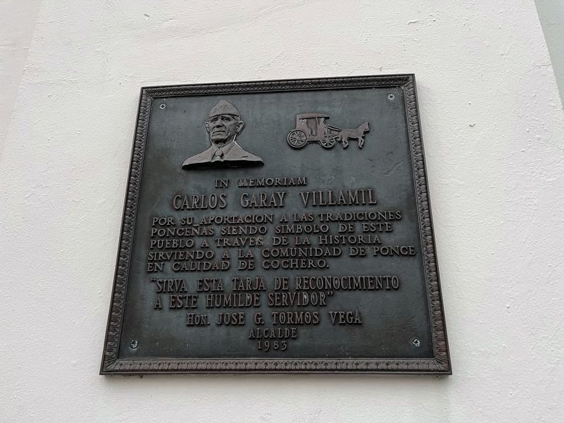 Nearby dedication plaque image. Click for full size.