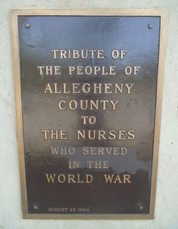 World War Nurses Marker. Click for full size. World War Nurses Marker image. Click for full size.