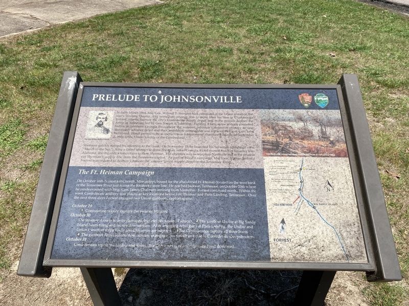 Prelude to Johnsonville Marker image. Click for full size.