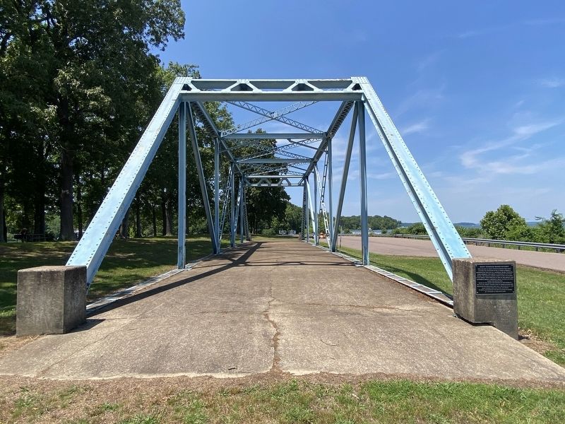 Scott Fitzhugh Bridge Pavilion Marker image. Click for full size.