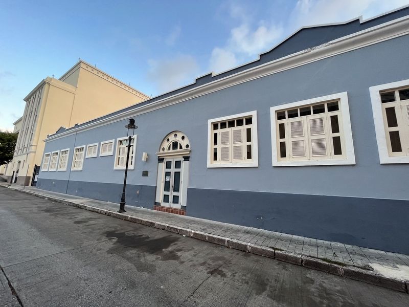 La Escuela Libre de Musica Juan Morell Campos Marker. Click for full size. La Escuela Libre de Musica Juan Morell Campos Marker image. Click for full size.