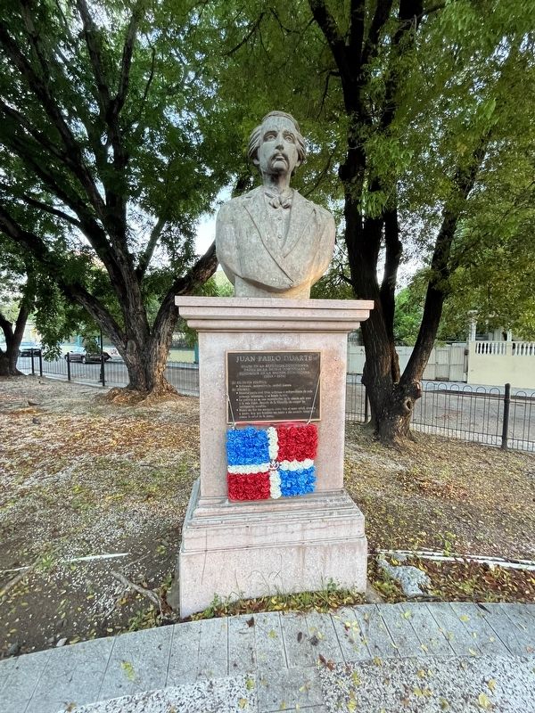 Juan Pablo Duarte Marker. Click for full size. Juan Pablo Duarte Marker image. Click for full size.