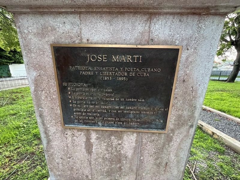 Jose Marti Marker image. Click for full size.