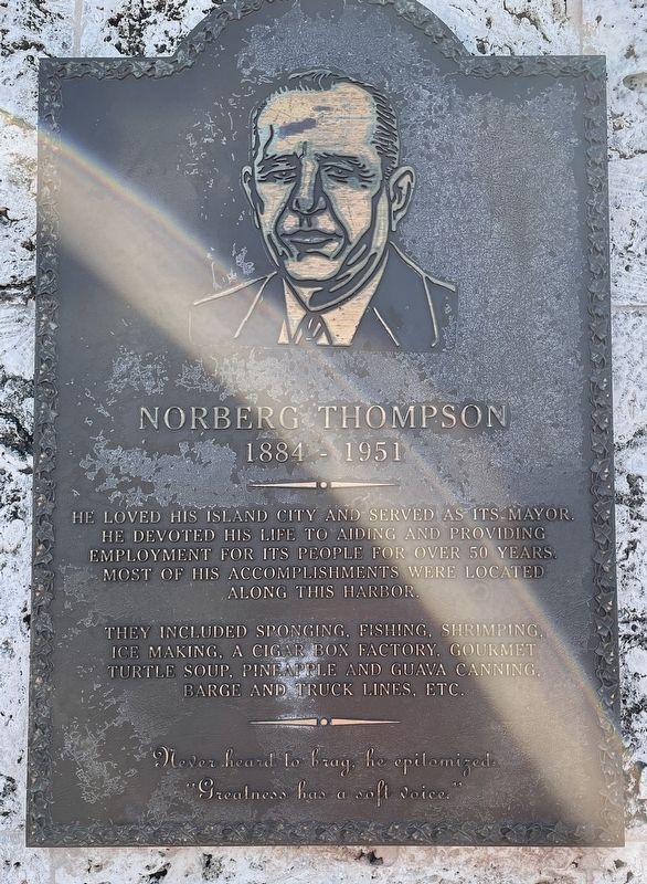 Norberg Thompson Marker. Click for full size. Norberg Thompson Marker image. Click for full size.