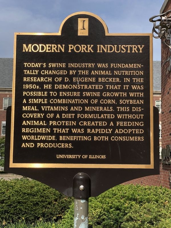 Modern Pork Industry Marker image. Click for full size.