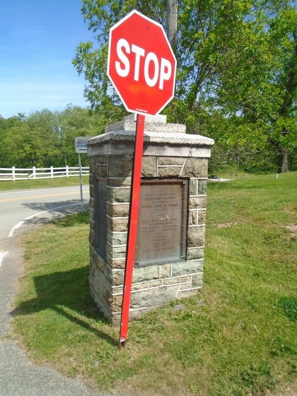 Major John W. Nesbit Marker. Click for full size. Major John W. Nesbit Marker image. Click for full size.