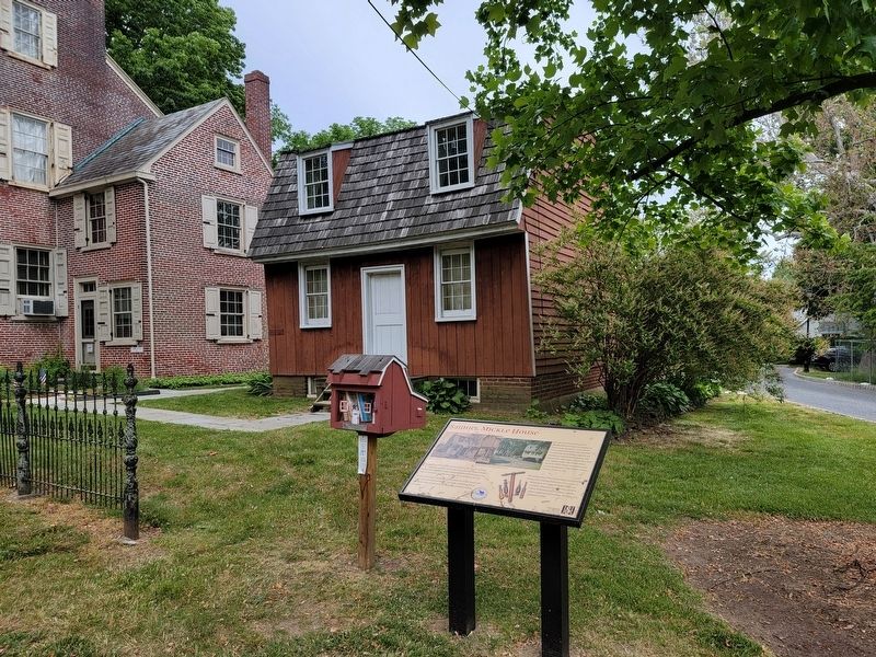 Samuel Mickle House and Marker image. Click for full size.