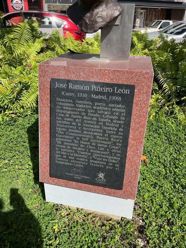Jos� Ram�n Pi�eiro Le�n Marker image. Click for full size.