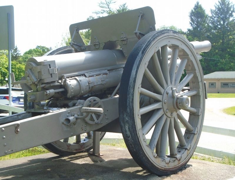 4.7in. Gun M1906 at Eightieth Division Monument image. Click for full size.