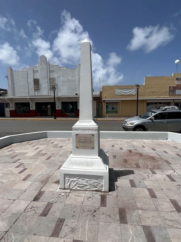 C.P.T. María Inés Ortiz Santiago side of the marker. Click for full size. C.P.T. María Inés Ortiz Santiago side of the marker image. Click for full size.