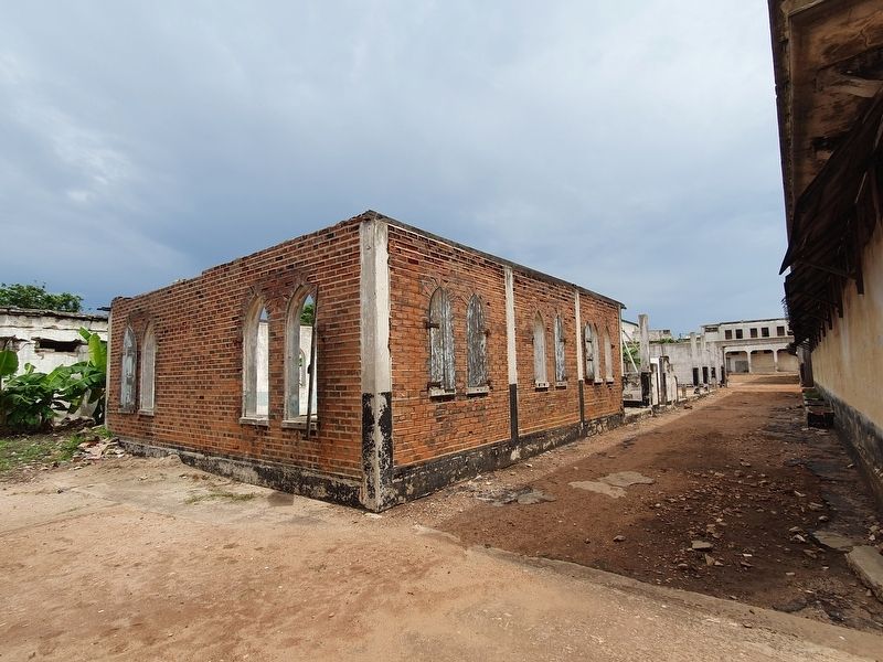 A former chapel at Fort Ussher. Click for full size. A former chapel at Fort Ussher image. Click for full size.