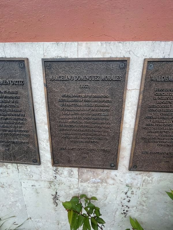 Marcelino Dominguez Morales Marker. Click for full size. Marcelino Dominguez Morales Marker image. Click for full size.