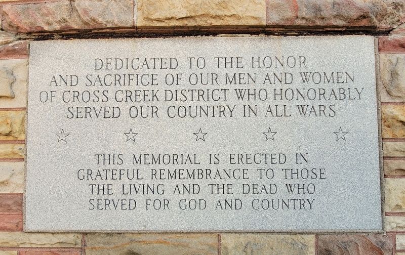 Veterans Memorial. Click for full size. Veterans Memorial image. Click for full size.