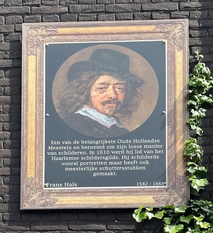 Frans Hals Marker. Click for full size. Frans Hals Marker image. Click for full size.