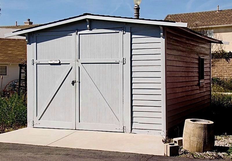 Original Garage. Click for full size. Original Garage image. Click for full size.