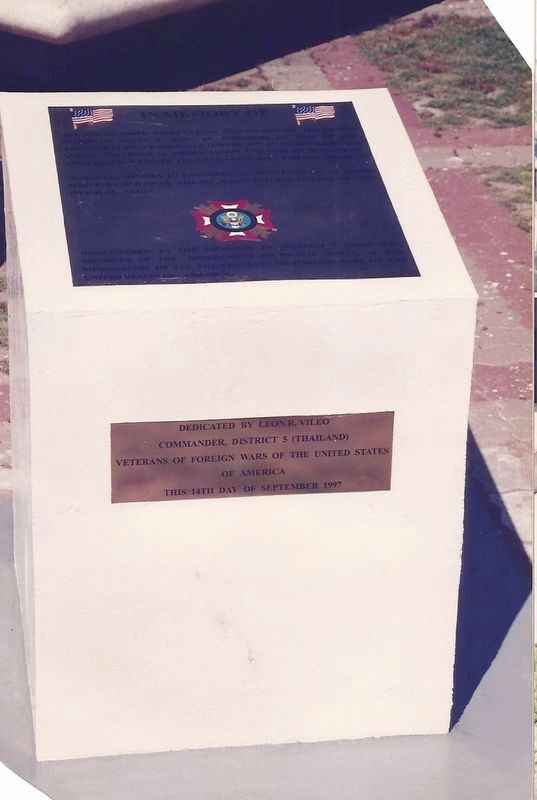 VFW POW Kanchanaburi Original Marker image. Click for full size.