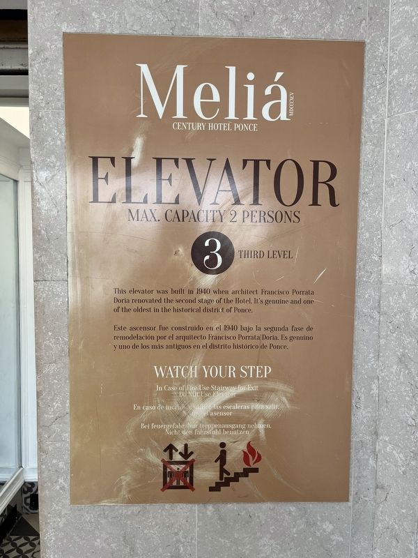 Elevator [Ascensor] Marker image. Click for full size.