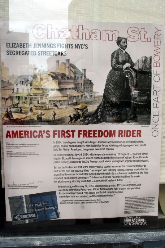 Americas First Freedom Rider Marker image. Click for full size.
