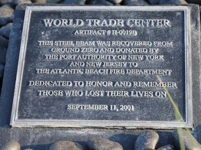 World Trade Center Marker image. Click for full size.