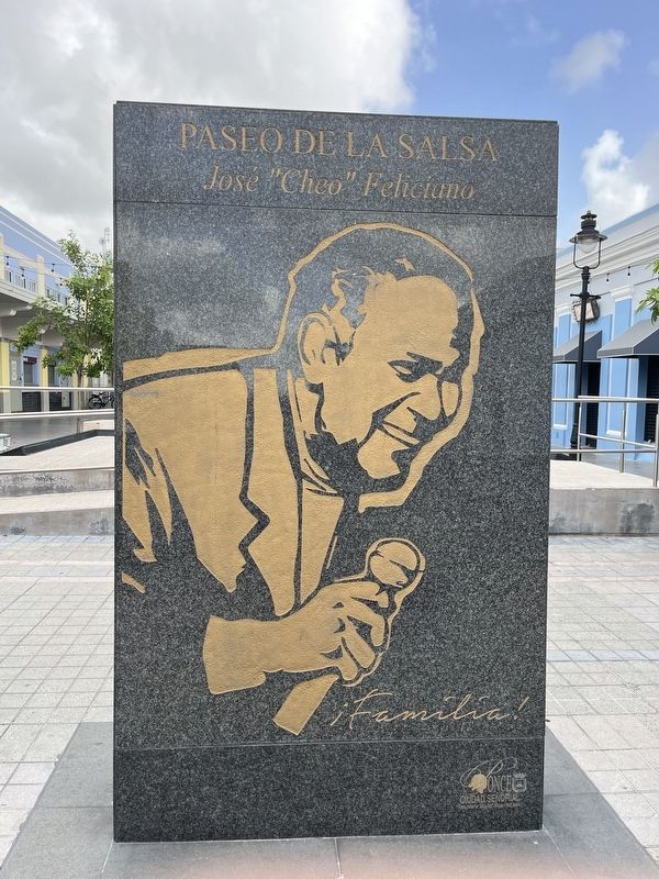 Jos� Luis "Cheo" Feliciano Vego Marker image. Click for full size.