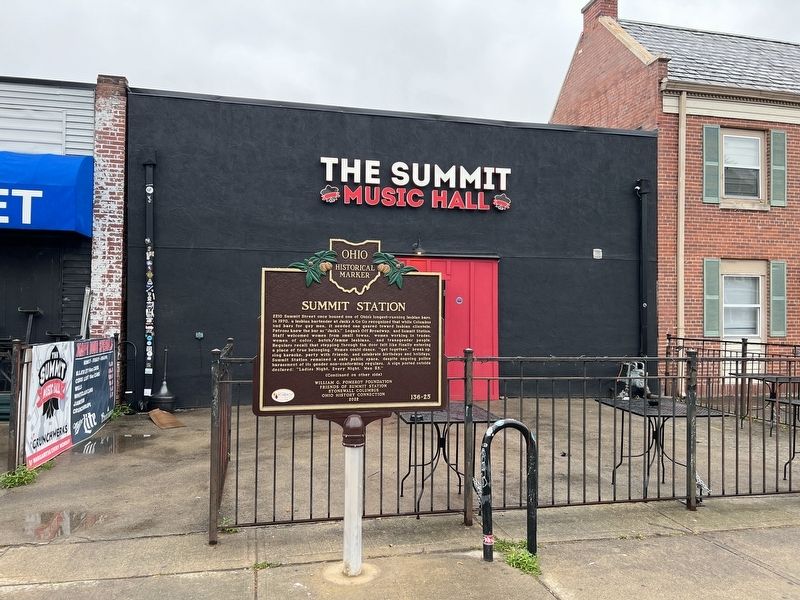 Summit Station bar is now The Summit Music Hall image. Click for full size.