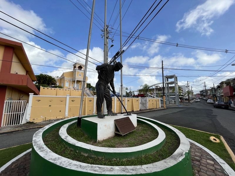 Homenaje al Cortador Caña Marker. Click for full size. Homenaje al Cortador Caña Marker image. Click for full size.