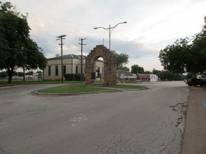 Site of Third County Courthouse Marker image. Click for full size.