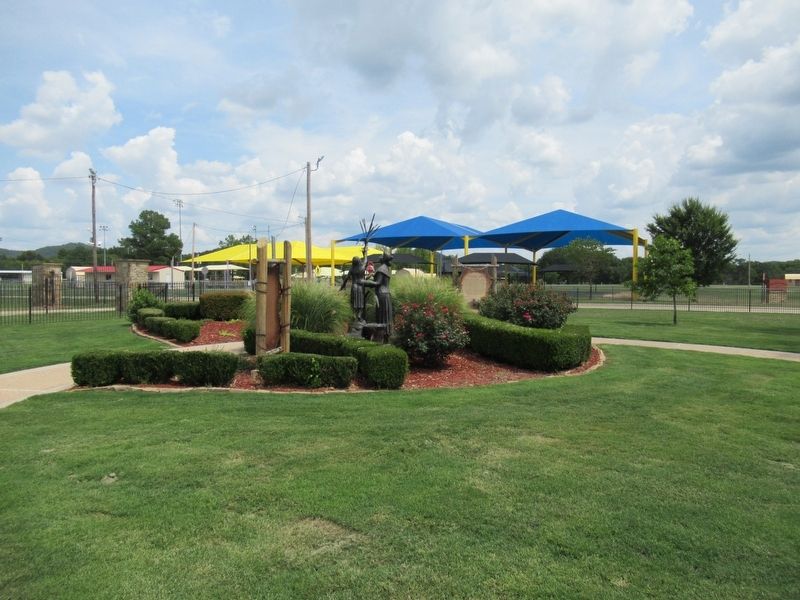 Choctaw History Walking Trail. Click for full size. Choctaw History Walking Trail image. Click for full size.