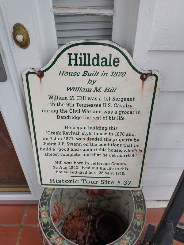 Hilldale Marker image. Click for full size.