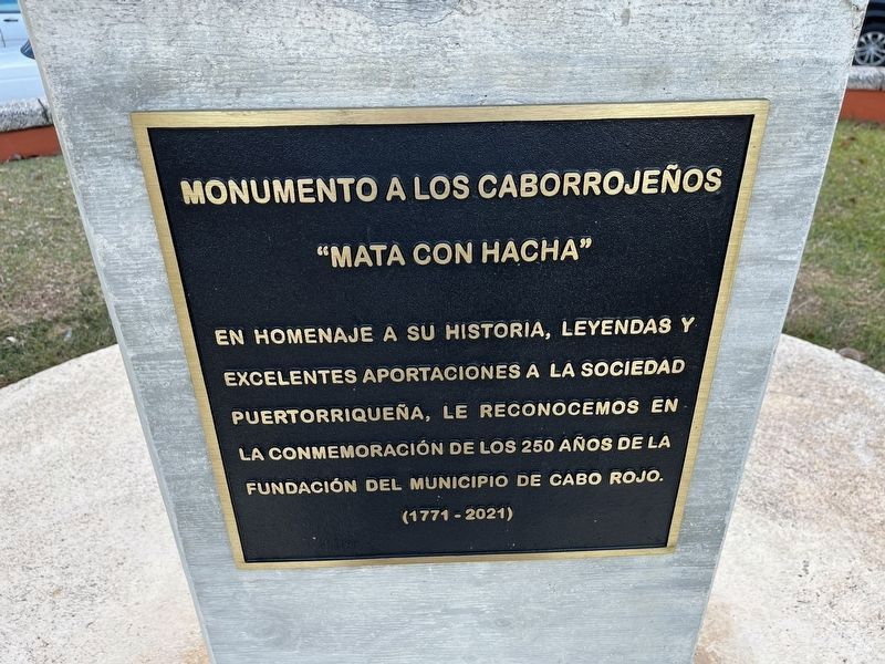 Cabo Rojo Marker image, Touch for more information
