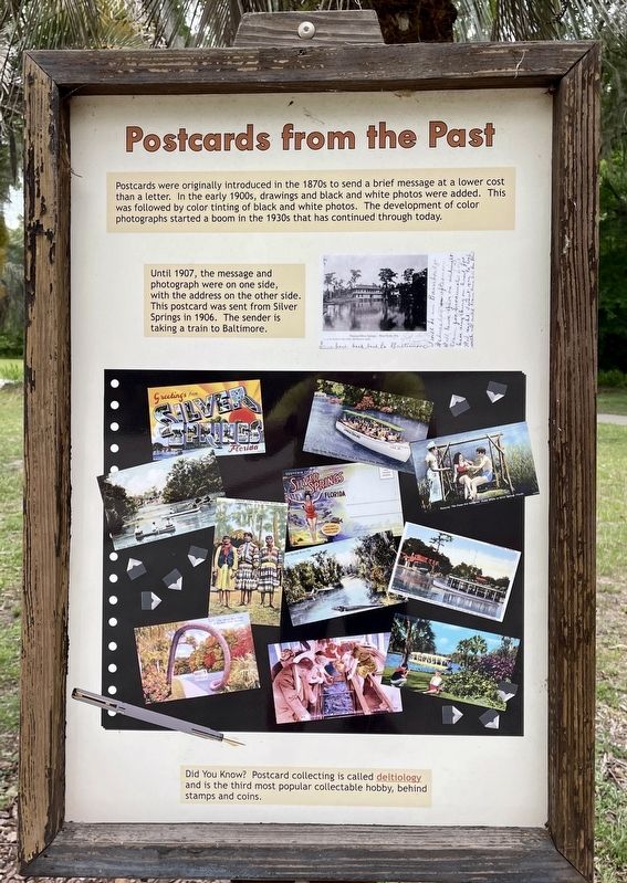Postcards from the Past Marker image. Click for full size.
