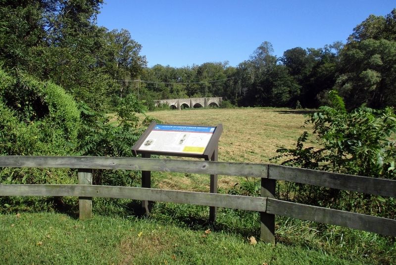 Attack At Goose Creek Bridge wayside site. Click for full size. Attack At Goose Creek Bridge wayside site image. Click for full size.
