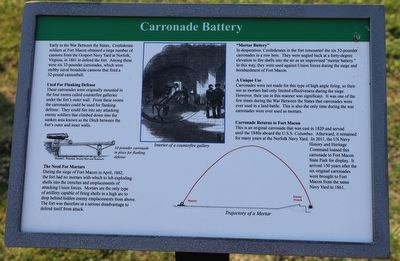 Carronade Battery Marker. Click for full size. Carronade Battery Marker image. Click for full size.