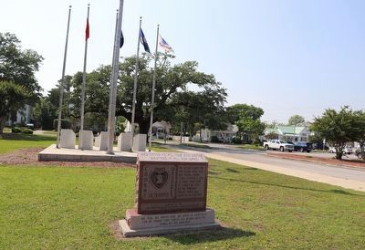 Combat Wounded Veterans Marker. Click for full size. Combat Wounded Veterans Marker image. Click for full size.