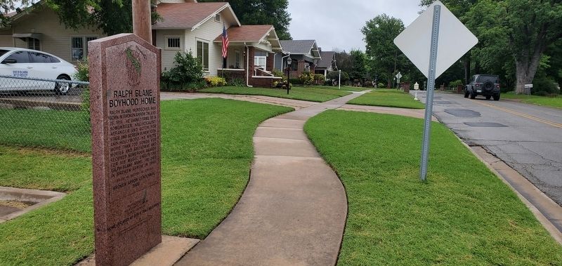 Ralph Blane Boyhood Home Marker. Click for full size. Ralph Blane Boyhood Home Marker image. Click for full size.