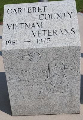 Carteret County Veterans Memorial. Click for full size. Carteret County Veterans Memorial image. Click for full size.