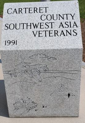 Carteret County Veterans Memorial. Click for full size. Carteret County Veterans Memorial image. Click for full size.