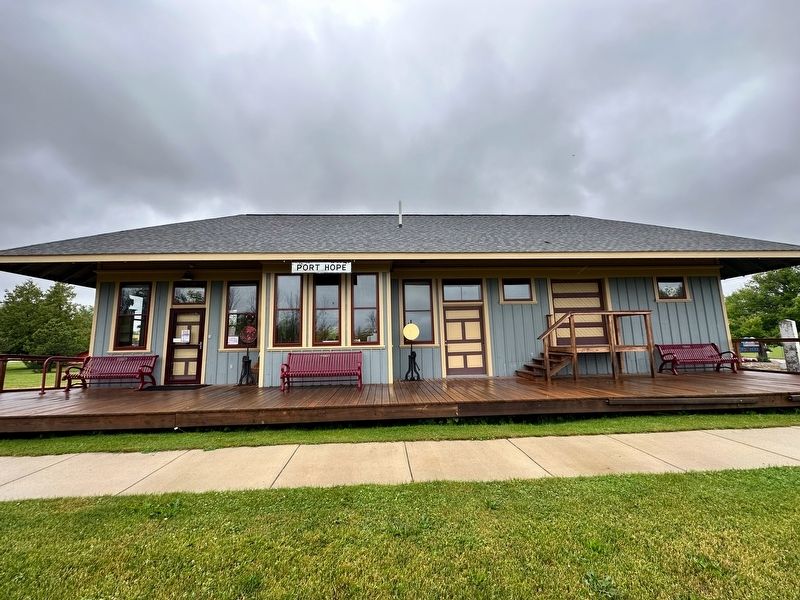 Port Hope Depot image. Click for full size.