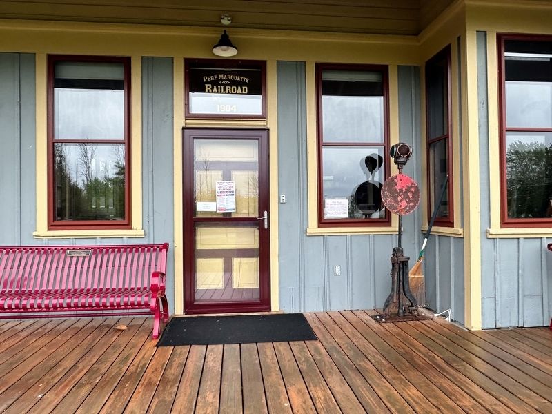 Port Hope Depot Entrance image. Click for full size.