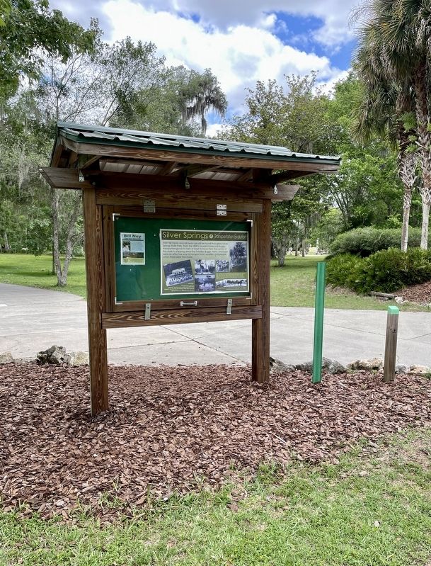 Silver Springs Transportation Evolution Marker. Click for full size. Silver Springs Transportation Evolution Marker image. Click for full size.