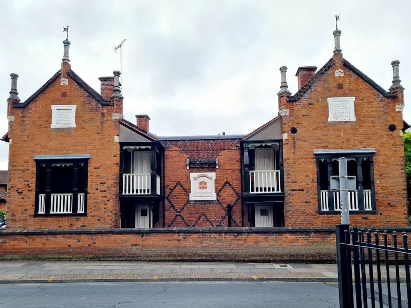 Ipswich Almshouses. Click for full size. Ipswich Almshouses image. Click for full size.