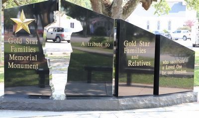 Cateret County Gold Star Families Memorial Monument. Click for full size. Cateret County Gold Star Families Memorial Monument image. Click for full size.