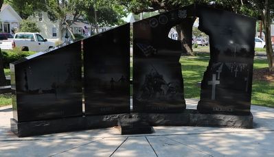 Cateret County Gold Star Families Memorial Monument. Click for full size. Cateret County Gold Star Families Memorial Monument image. Click for full size.