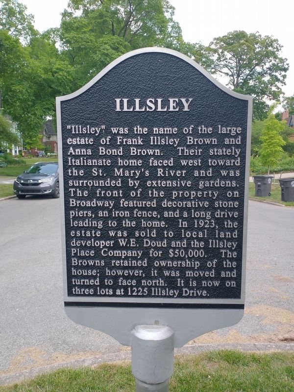 Illsley side of the marker. Click for full size. Illsley side of the marker image. Click for full size.