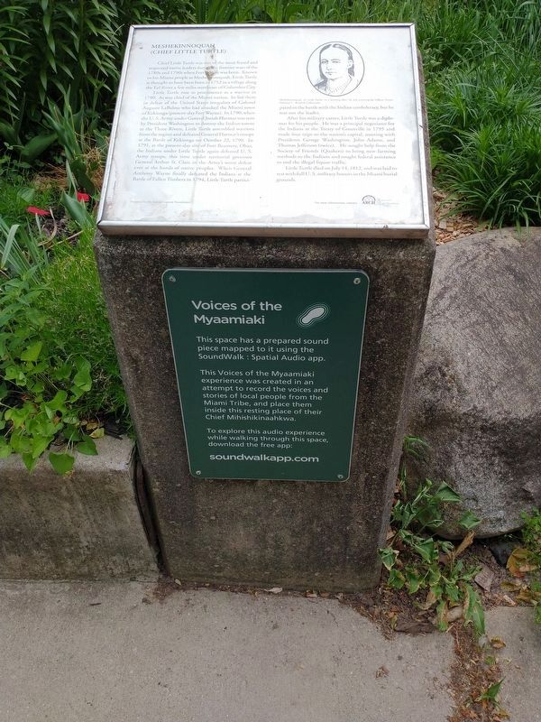 Meshekinnoquah Marker image. Click for full size.